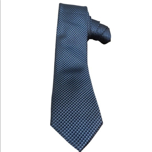 AWEARNESS SILK TIE KENNETH COLE BLUE TIE OS - Picture 1 of 8
